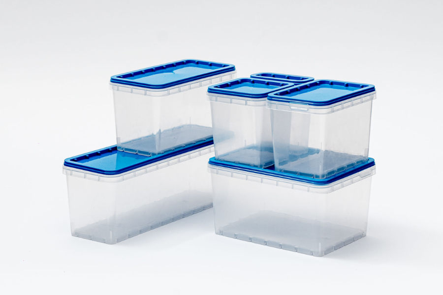 17H Stackable Transparent Plastic Box.