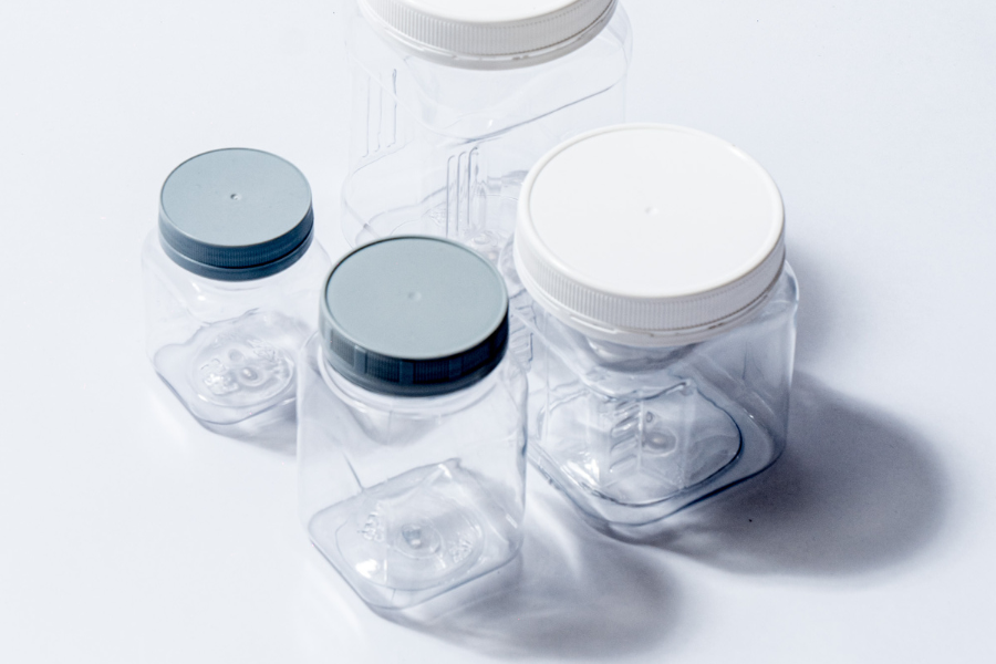 Plastic Jar.